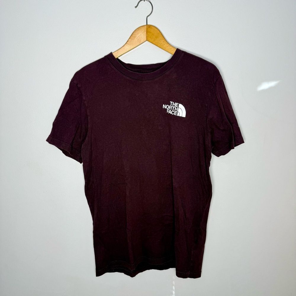 The North Face Men's Dark Purple Half Dome T-Shirt 100% Cotton | M